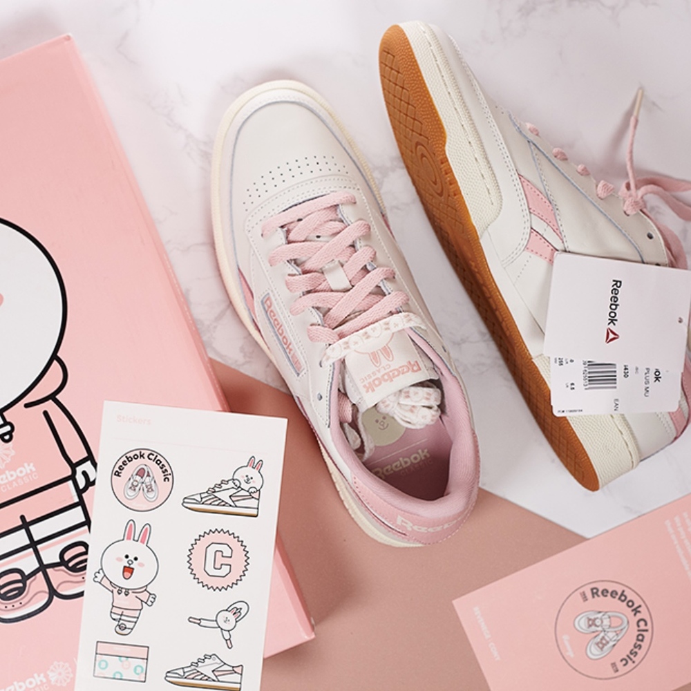 🔝 NWB | Reebok Classic X Line Friends Pink | 7.5